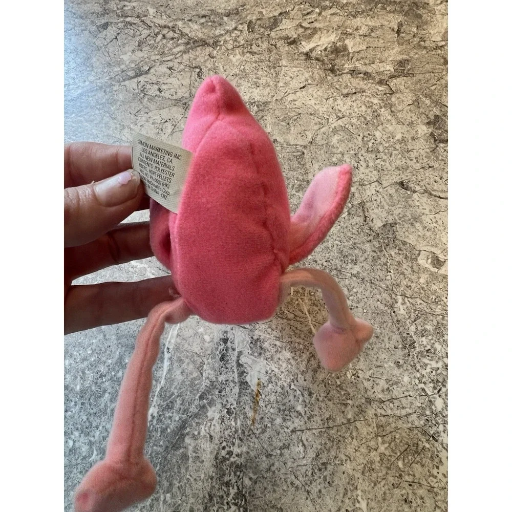 Ty Beanie Baby Pink Flamingo Plush Bird 1999 Vintage Small Mini